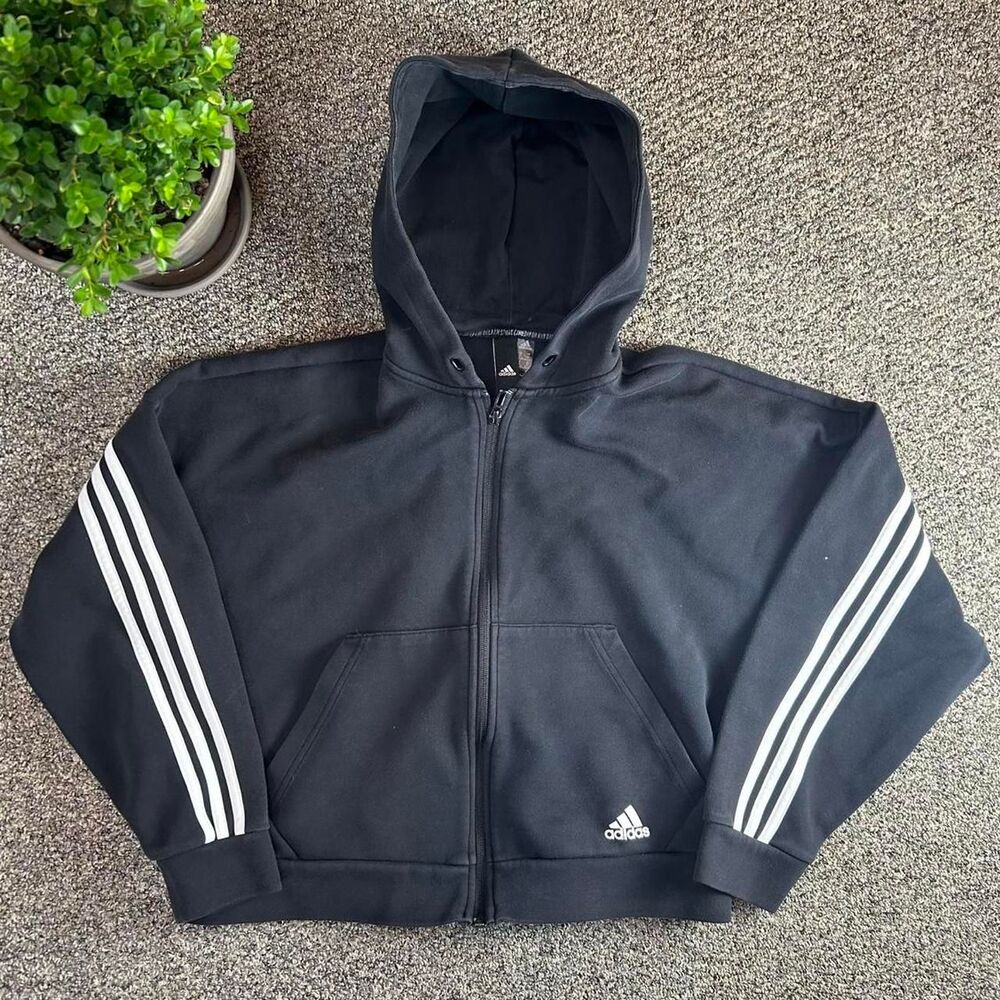 Adidas Men's Black Hoodie